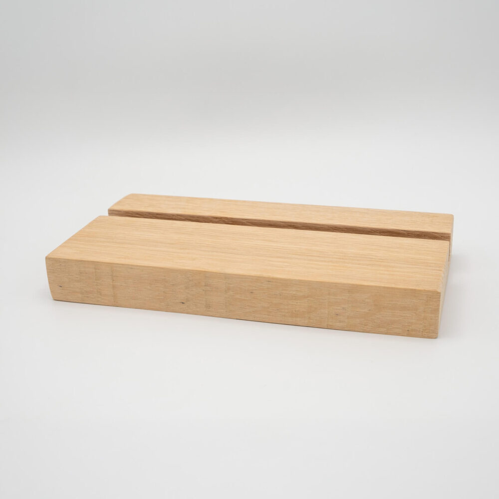 Gedenktegel houten houder