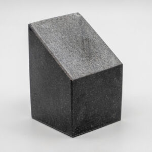 Natuursteen houder gedenktegel